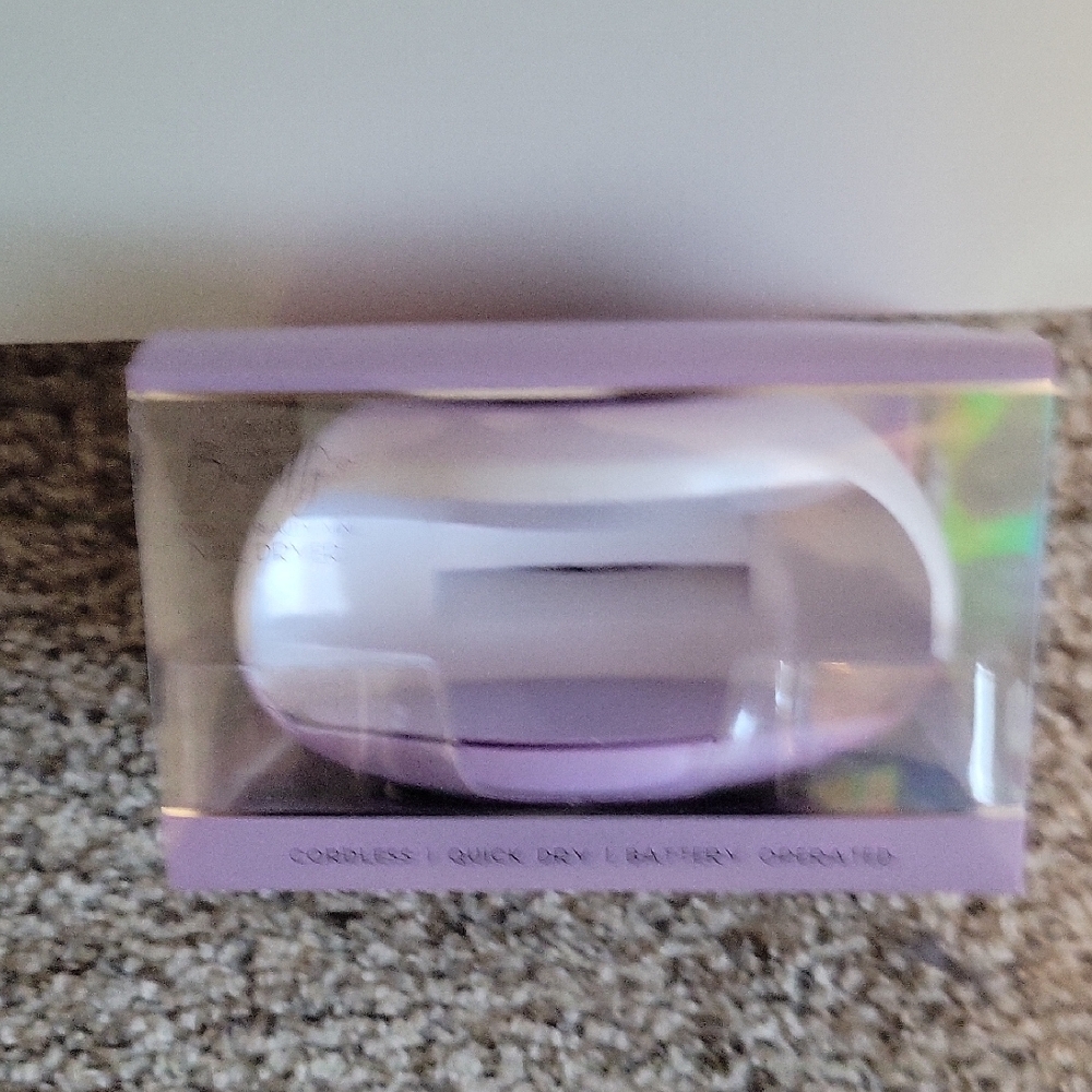 Cordless Battery Operated Nail Dryer - Purple